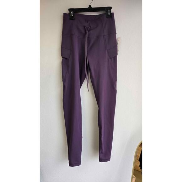 High-Waisted Cargo Active Leggings - Spyder - Size Small - Picture 2 of 5